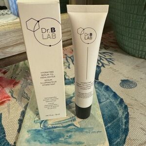 Dr. B Lab Hydrating Serum to highlighter